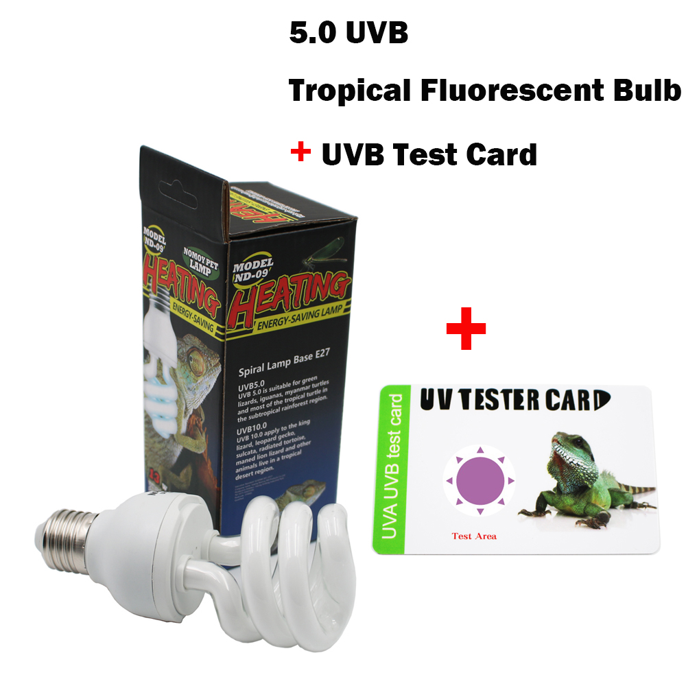 Reptiel 5.0 UVB Lamp Licht 13W - Calcium Powder Reptile recensie en prijs